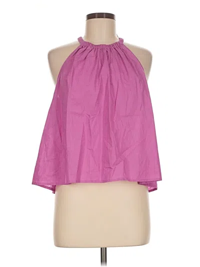 Pre-owned Gap Sleeveless Blouse In Pink