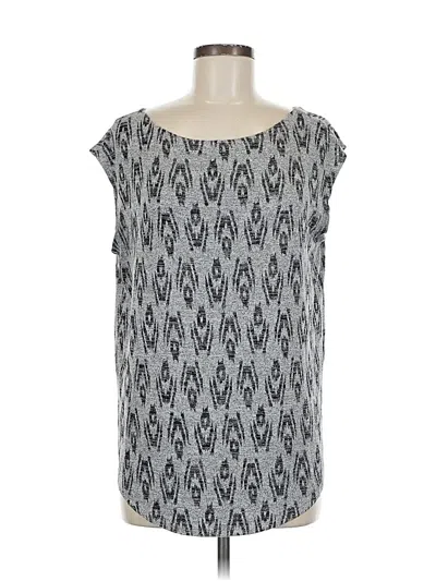 Pre-owned Gap Sleeveless Blouse In Silver