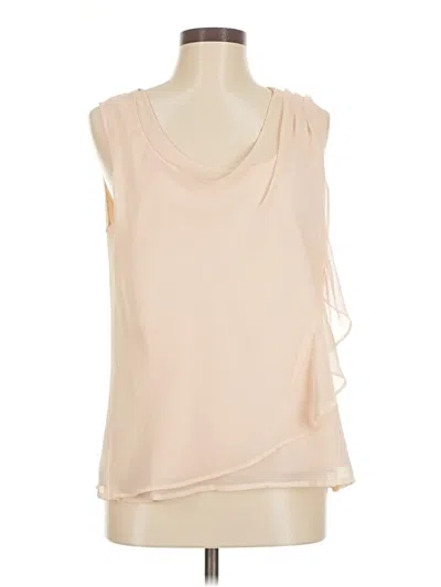 Pre-owned Gap Sleeveless Blouse In White
