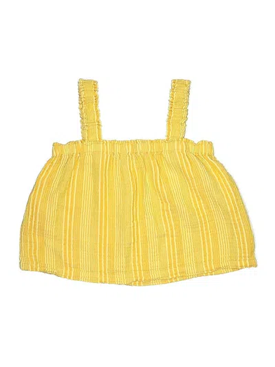 Pre-owned Gap Kids' Sleeveless Blouse In Yellow