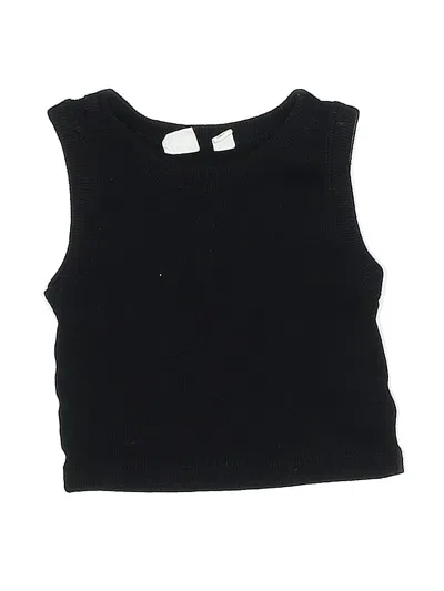 Pre-owned Gap Kids' Sleeveless T-shirt In Black