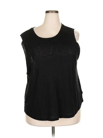 Pre-owned Gap Sleeveless T-shirt In Black