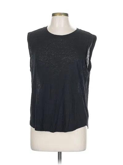 Pre-owned Gap Sleeveless T-shirt In Black