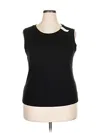 Gap Sleeveless T-shirt In Black