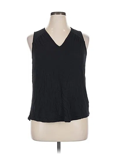 Pre-owned Gap Sleeveless T-shirt In Black