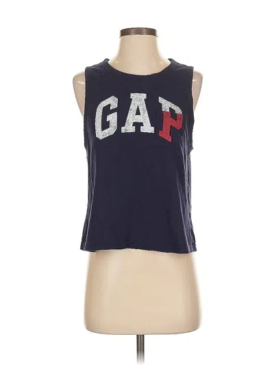 Pre-owned Gap Sleeveless T-shirt In Blue