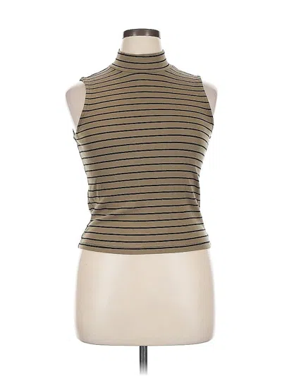Pre-owned Gap Sleeveless T-shirt In Brown