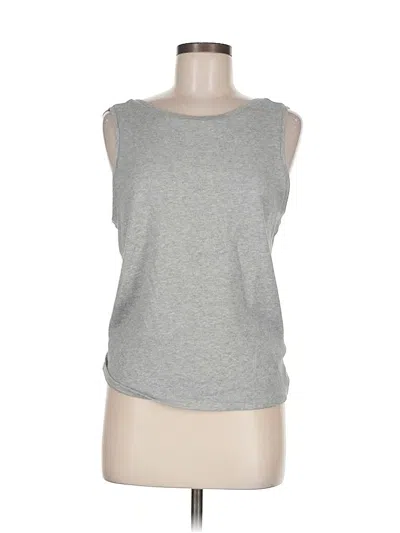 Pre-owned Gap Sleeveless T-shirt In Gray