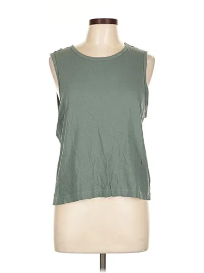 Pre-owned Gap Sleeveless T-shirt In Green