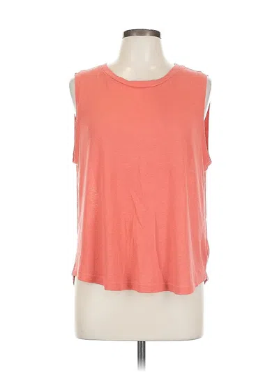 Pre-owned Gap Sleeveless T-shirt In Orange
