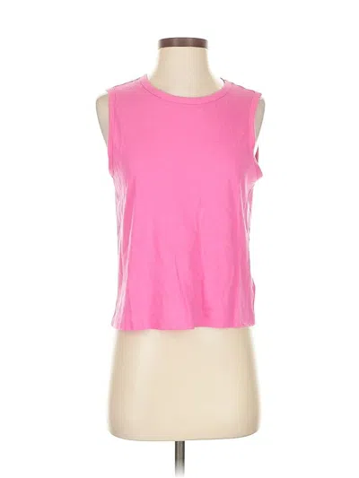 Pre-owned Gap Sleeveless T-shirt In Pink