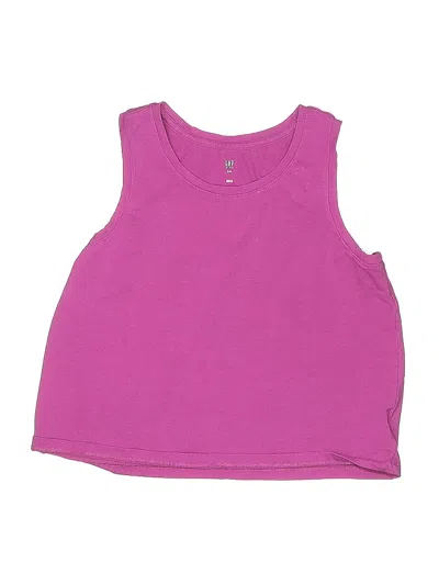 Pre-owned Gap Kids' Sleeveless T-shirt In Purple