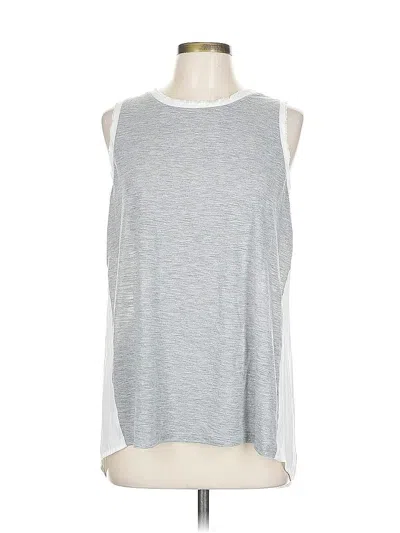 Pre-owned Gap Sleeveless T-shirt In Silver