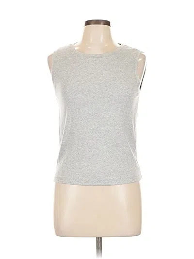 Pre-owned Gap Sleeveless T-shirt In Silver