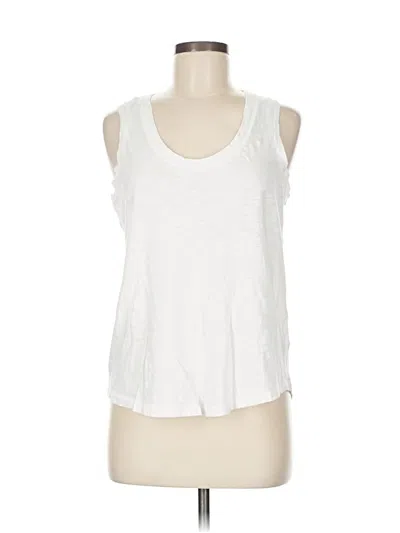 Pre-owned Gap Sleeveless T-shirt In White