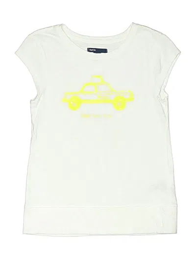 Pre-owned Gap Kids' Sleeveless T-shirt In White
