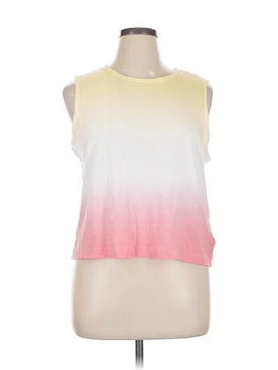 Pre-owned Gap Sleeveless T-shirt In Yellow
