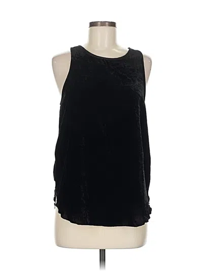 Pre-owned Gap Sleeveless Top Black Halter Neckline Tops