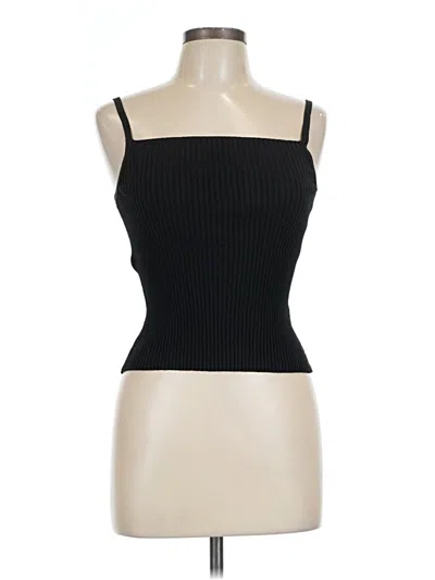 Pre-owned Gap Sleeveless Top Black Strapless Neckline Tops