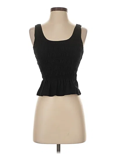Pre-owned Gap Sleeveless Top Black Sweetheart Neckline Tops