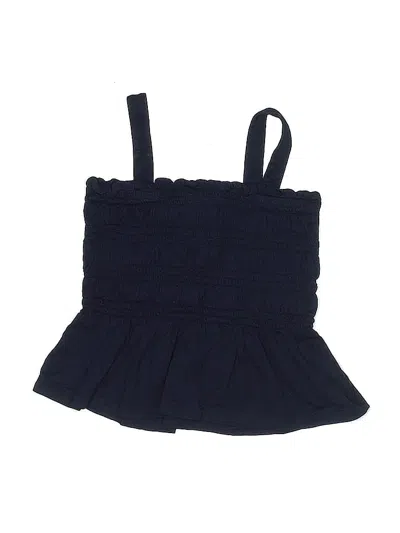 Pre-owned Gap Kids' Sleeveless Top Blue Halter Neckline Tops