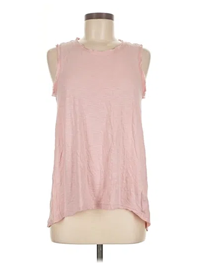 Pre-owned Gap Sleeveless Top Pink Halter Neckline Tops