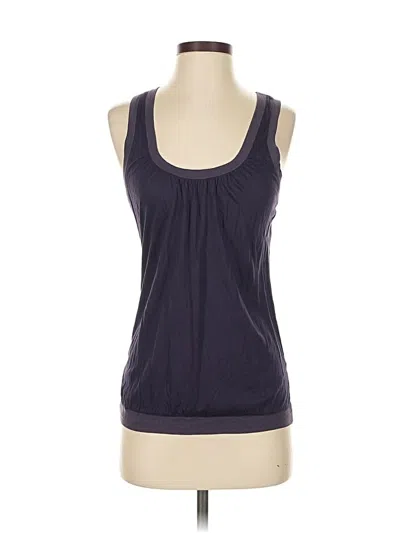 Pre-owned Gap Sleeveless Top Purple Scoop Neck Tops