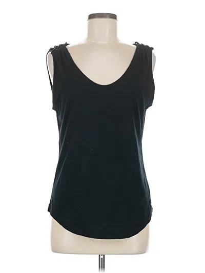 Pre-owned Gap Sleeveless T-shirt In Black
