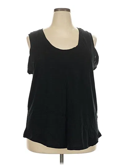 Pre-owned Gap Sleeveless T-shirt In Black