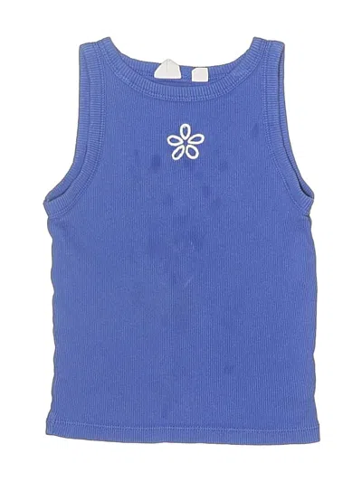 Pre-owned Gap Kids' Sleeveless T-shirt In Blue