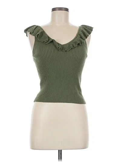 Pre-owned Gap Sleeveless T-shirt In Green