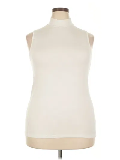Pre-owned Gap Sleeveless T-shirt In Ivory