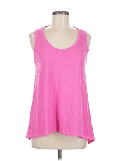 Pre-owned Gap Sleeveless T-shirt In Pink