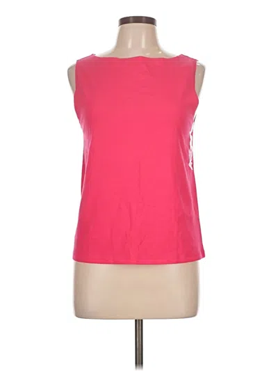 Pre-owned Gap Sleeveless T-shirt In Pink