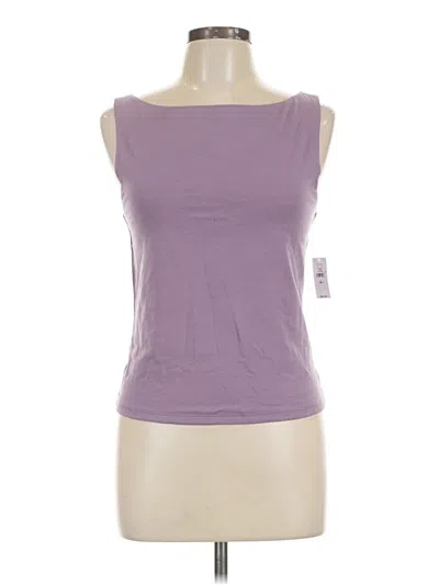 Gap Sleeveless T-shirt In Purple