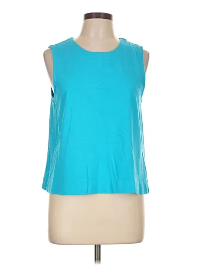 Pre-owned Gap Sleeveless T-shirt In Teal
