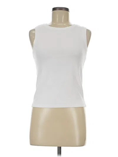 Pre-owned Gap Sleeveless T-shirt In White