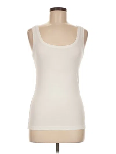 Pre-owned Gap Sleeveless T-shirt In White