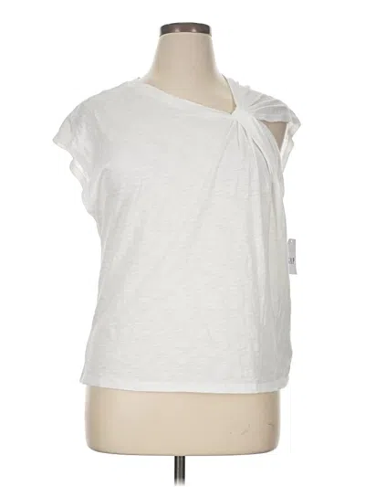 Gap Sleeveless T-shirt In White