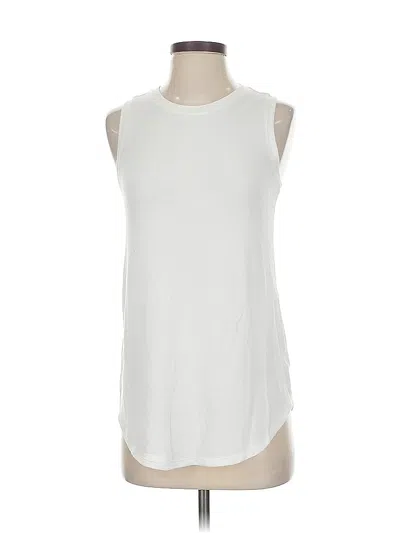 Pre-owned Gap Sleeveless T-shirt In White