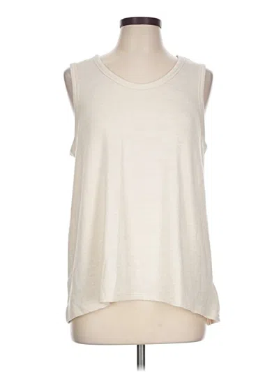 Gap Sleeveless T-shirt In White