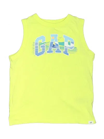 Pre-owned Gap Kids' Sleeveless T-shirt In Yellow