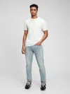 Gap Slim Jeans In Flex With Washwell In Light Wash