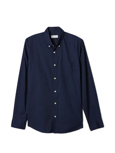 Gap Slim-fit Shirt In Blue