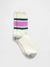 Gap Slouchy Crew Socks In Neutral