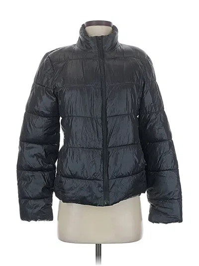 Pre-owned Gap Snow Jacket In Black