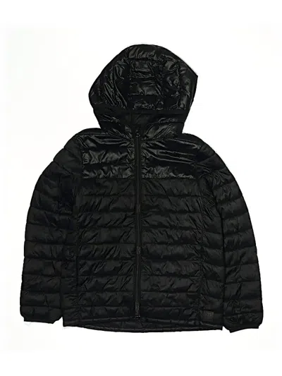 Pre-owned Gap Kids' Snow Jacket In Black