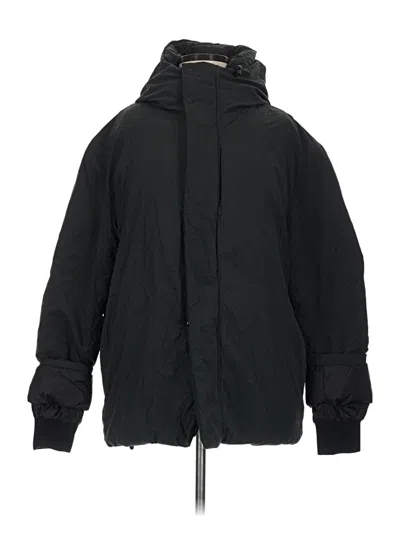 Pre-owned Gap Snow Jacket In Black