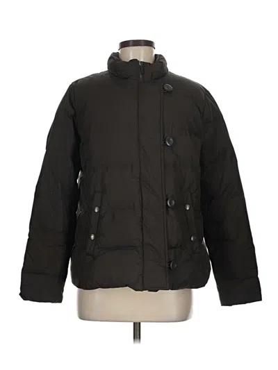Pre-owned Gap Snow Jacket In Black
