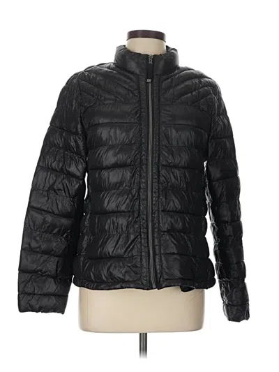 Pre-owned Gap Snow Jacket In Black